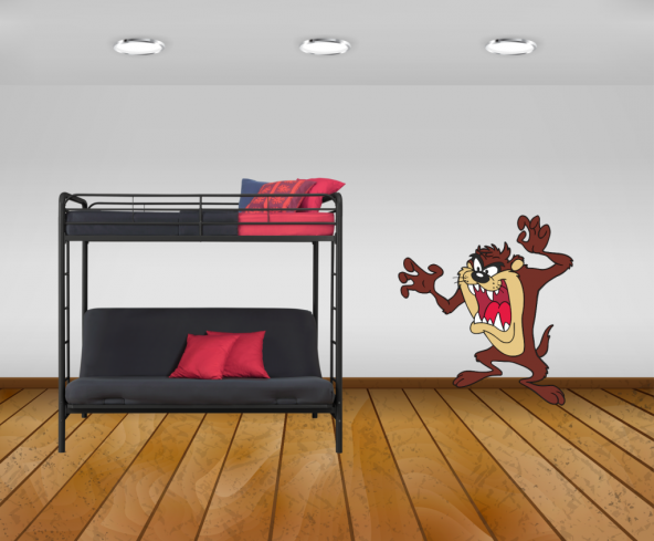 Sticker Masters Tazmanya Canavarı Çocuk Odası Sticker ürün görseli