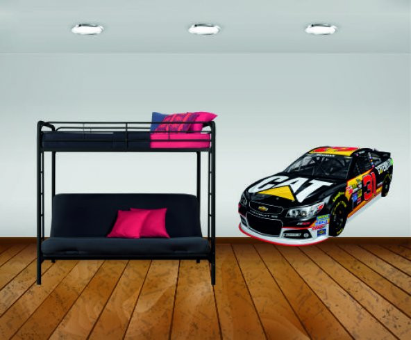 Sticker Masters Nascar Araba Çocuk Odası Duvar Sticker ürün görseli
