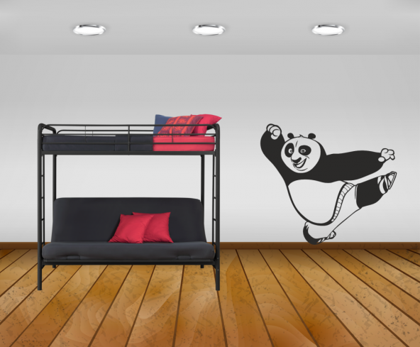Sticker Masters Kung Fu Panda Çocuk Odası Sticker ürün görseli 1
