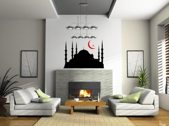 Sticker Masters Cami Siluet Duvar Sticker ürün görseli