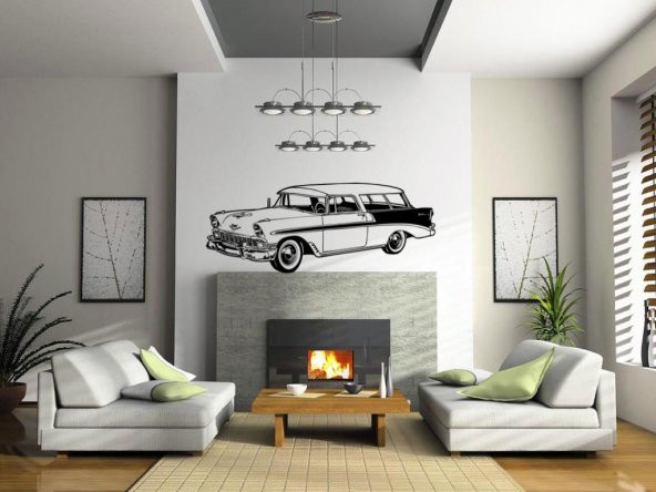 Sticker Masters Vintage Car Wander Duvar Sticker ürün görseli