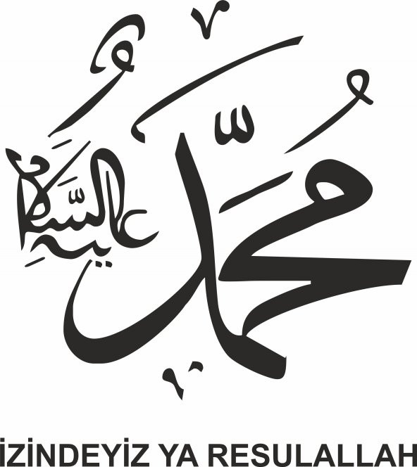 Sticker Masters İzindeyiz Ya Resulallah Sticker - Resim 6