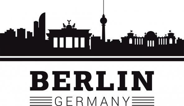 Sticker Masters Berlin Siluet Duvar Sticker ürün görseli
