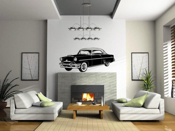 Sticker Masters Vintage Mercury Car Duvar Sticker ürün görseli