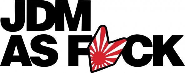 Sticker Masters Jdm As Fck Sticker Red ürün görseli