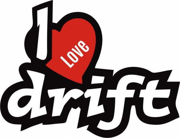 Sticker Masters I love Drift Sticker