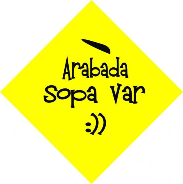 Sticker Masters Arabada Sopa Var Sticker ürün görseli
