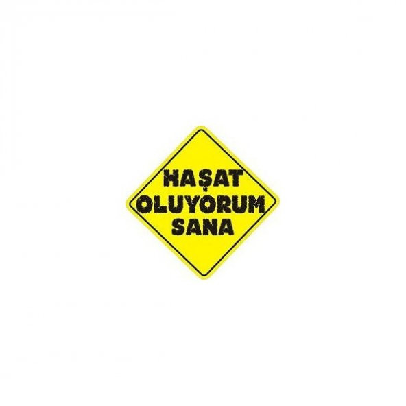 Sticker Masters Haşat Oluyorum Sana Sticker ürün görseli