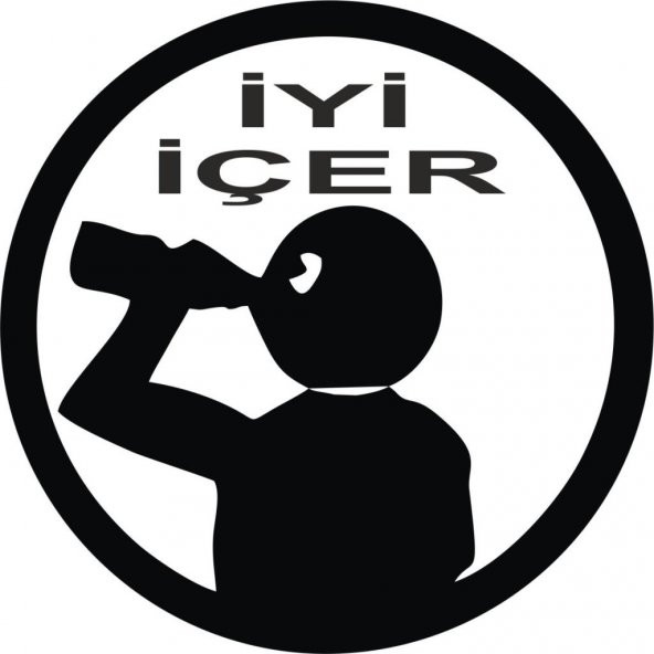 Sticker Masters İyi İçer Sticker - Resim 2