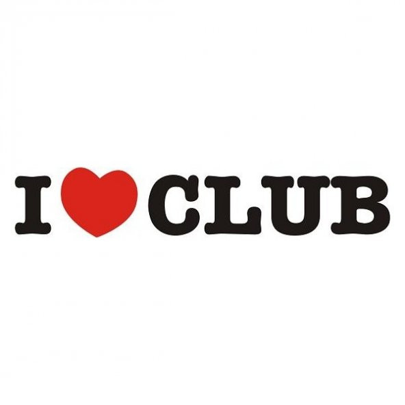 Sticker Masters I Love Club Sticker
