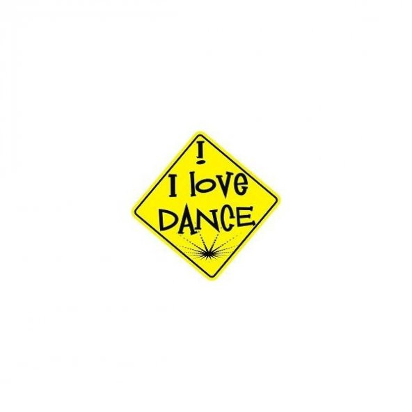 Sticker Masters I Love Dance Sticker