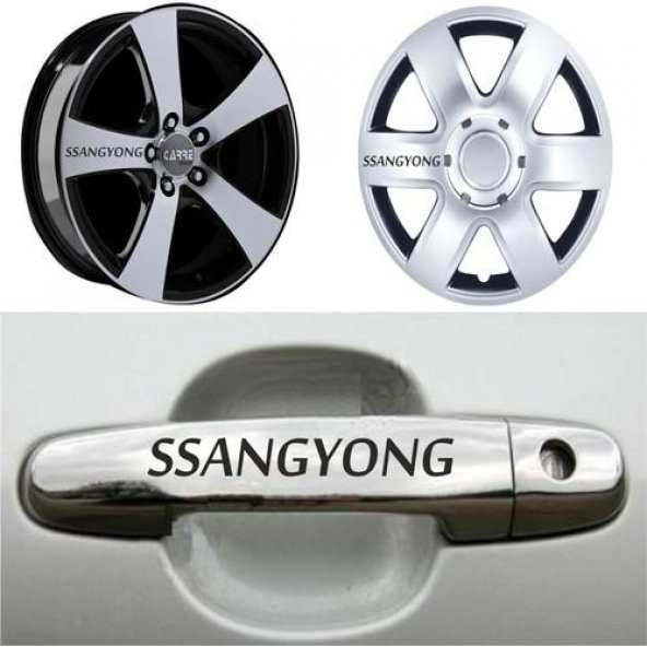 Sticker Masters Ssangyong Kapı Kolu Jant Sticker ürün görseli