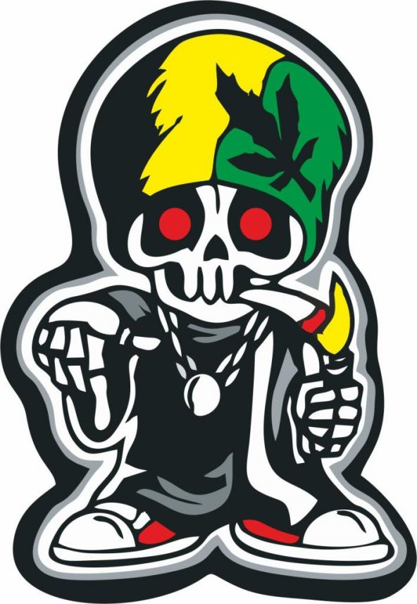 Sticker Masters Bob Marley Sticker-1 ürün görseli