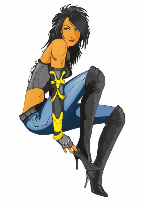 Sticker Masters Sexy Women Sticker-3 ürün görseli