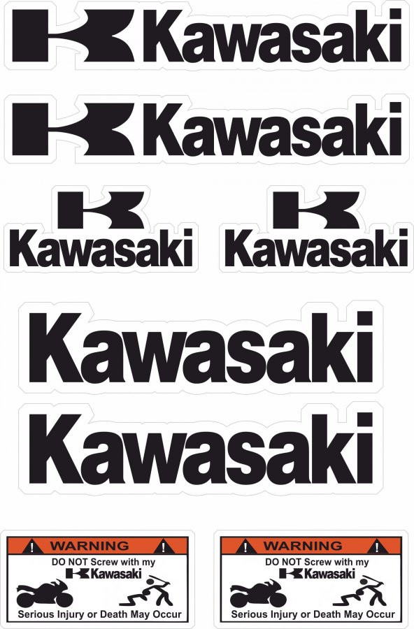 Sticker Masters Kawasaki Sponsor Set Sticker