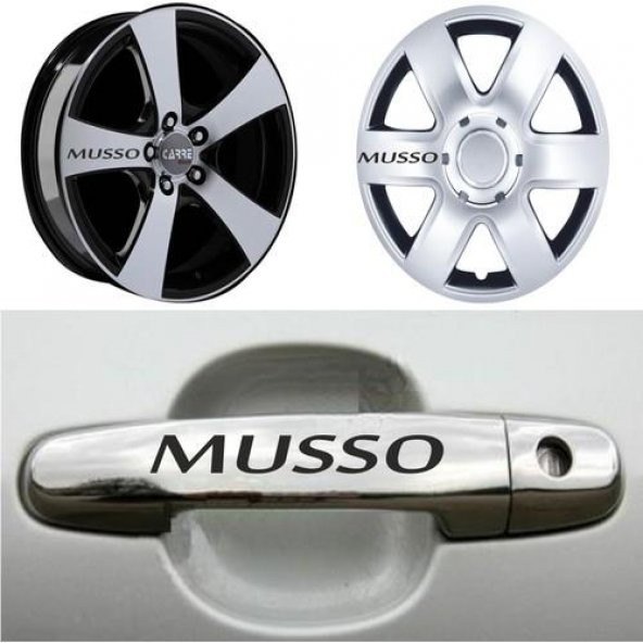 Sticker Masters Ssangyong Musso Kapı Kolu Jant Sticker ürün görseli