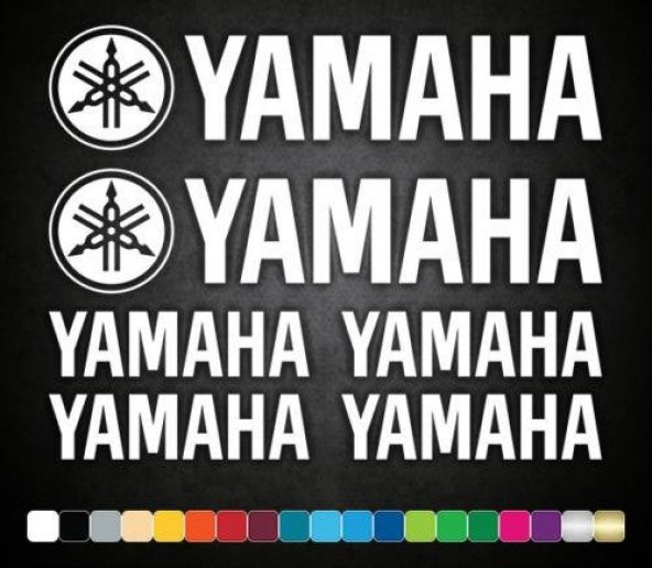 Sticker Masters Yamaha Sticker Set Etiket