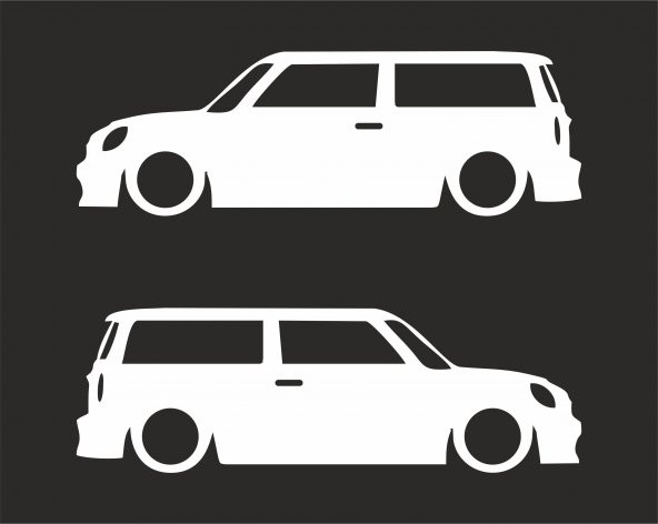 Sticker Masters BMW Mini R55 Cooper S Clubman Basık Sticker