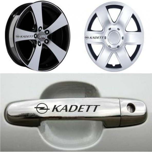 Sticker Masters Opel Kadett Kapı Kolu Jant Sticker