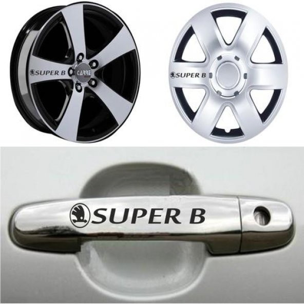 Sticker Masters Skoda Super B Kapı Kolu Jant Sticker ürün görseli