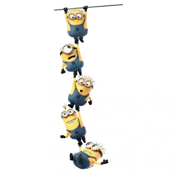 Sticker Masters Bagajdan Sarkan Minions Sticker ürün görseli