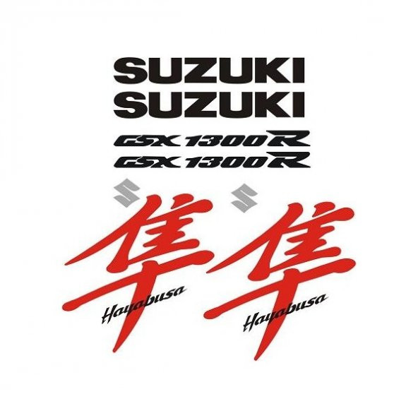 Sticker Masters Suzuki Hayabusa 1300r Sticker Set