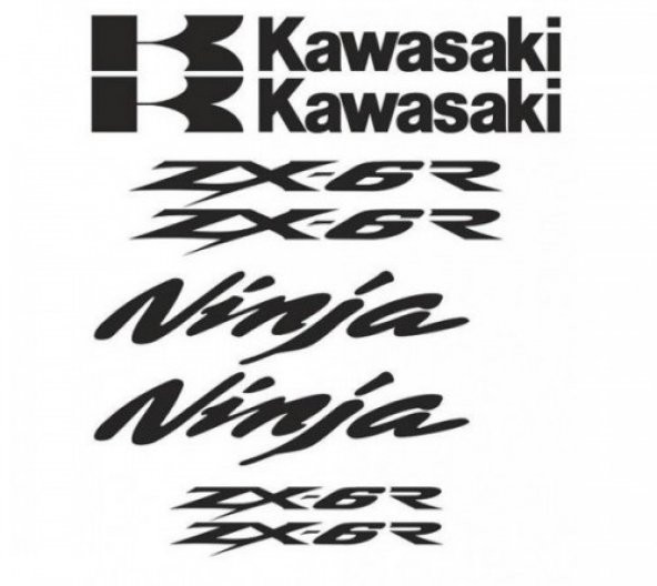 Sticker Masters Kawasaki Zxr-6 Sticker Set