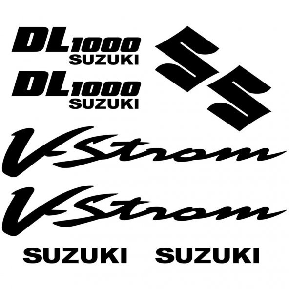 Sticker Masters Suzuki DL 1000 Vstrom Sticker Set 1