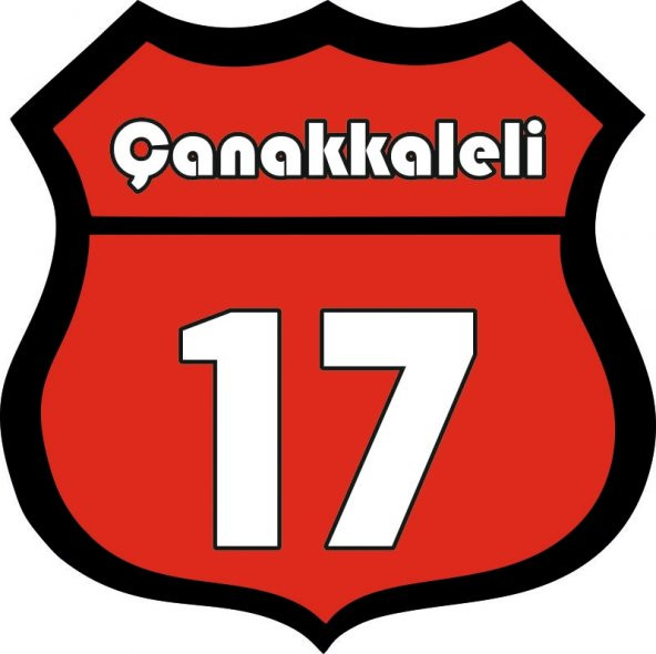 Sticker Masters Çanakkaleli 17 Oto Sticker ürün görseli