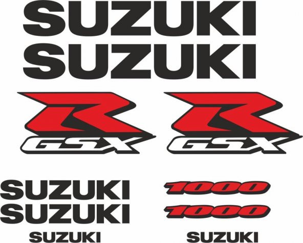 Sticker Masters Suzuki Gsxr 1000 Sticker Set