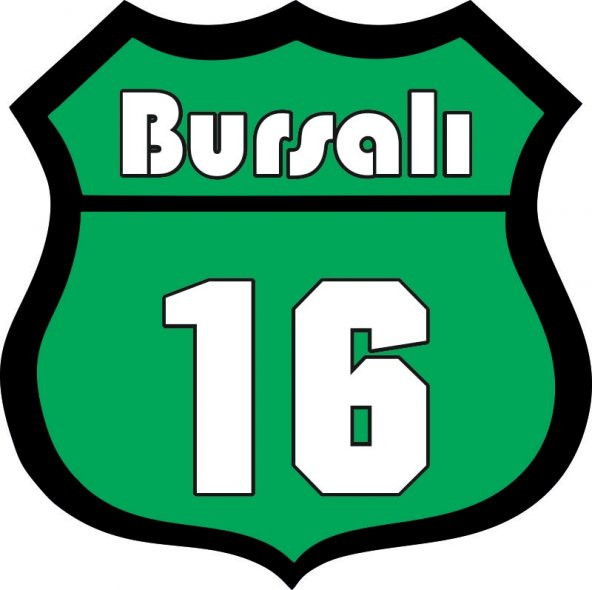 Sticker Masters Bursalı 16 Oto Sticker ürün görseli