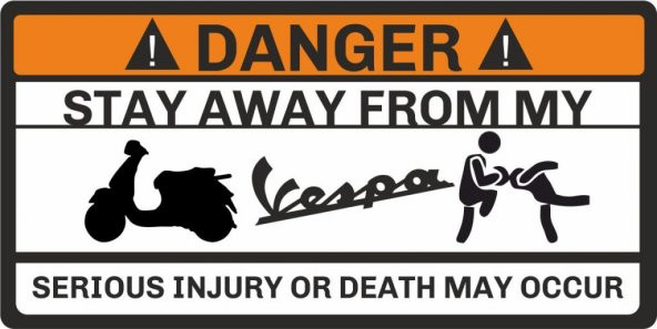 Sticker Masters Vespama Dokunma Sticker ürün görseli