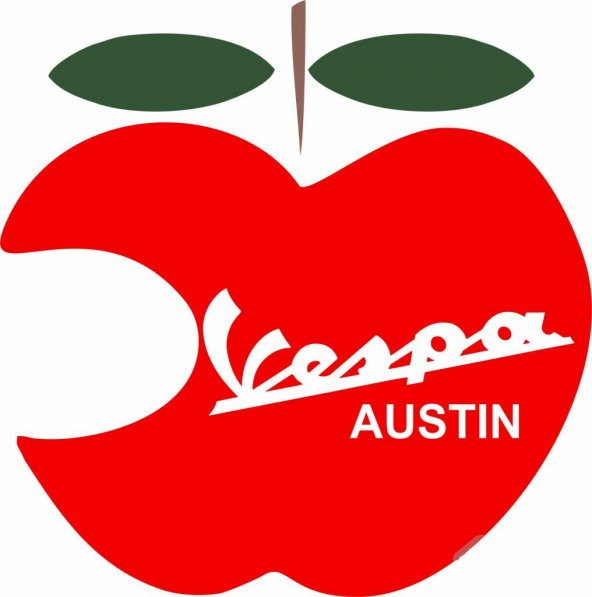 Sticker Masters Vespa Elma Sticker ürün görseli