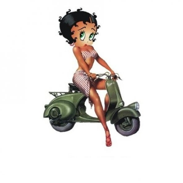 Sticker Masters Betty Vespa Sticker ürün görseli