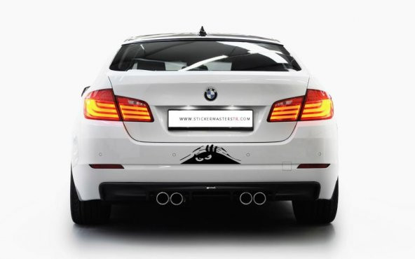 Sticker Masters Bagajdan Bakan Adam Oto Sticker ürün görseli