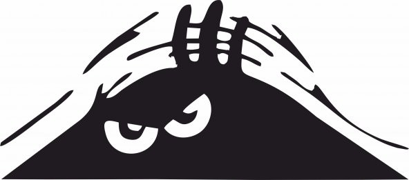 Sticker Masters Bagajdan Bakan Adam Oto Sticker - Resim 2