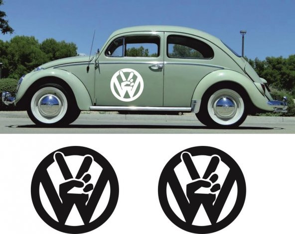 Sticker Masters Vw Logo Sticker Set