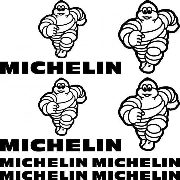 Sticker Masters Michelin Sponsor Set Sticker ürün görseli