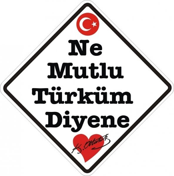 Sticker Masters Ne Mutlu Türküm Diyene Sticker