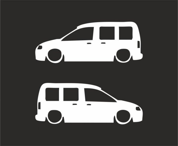 Sticker Masters Volkswagen Caddy Sticker - 2