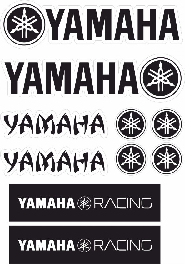 Sticker Masters Yamaha Motor Sponsor Set Sticker Etiket