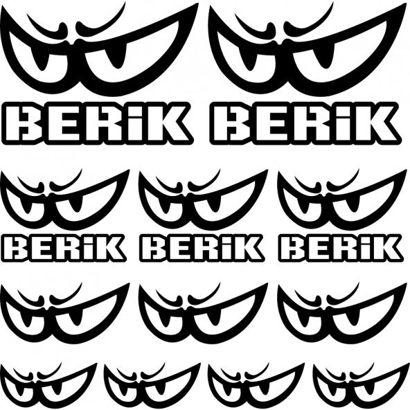 Sticker Masters Berik Sponsor Set Sticker ürün görseli