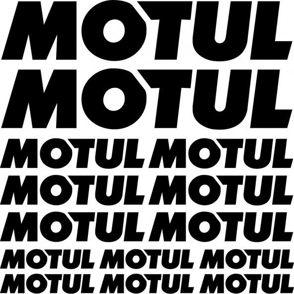Sticker Masters Motul Sponsor Set Sticker 2