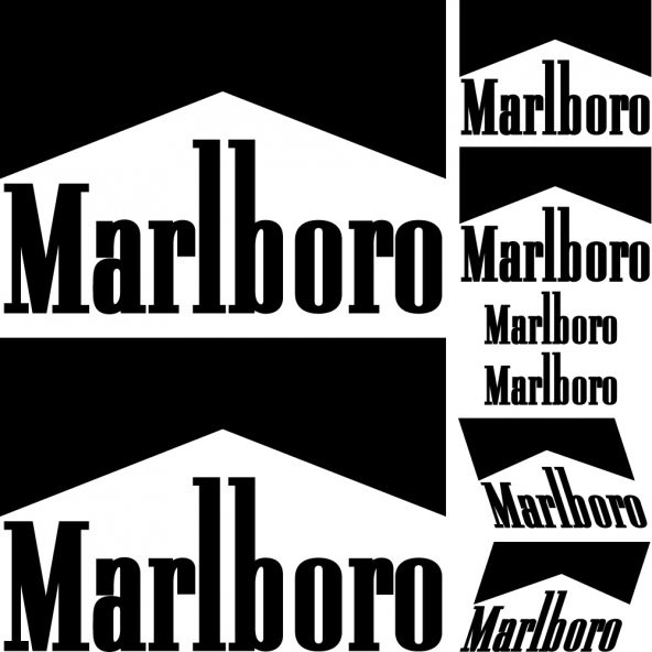 Sticker Masters Marlbora Sponsor Set Sticker