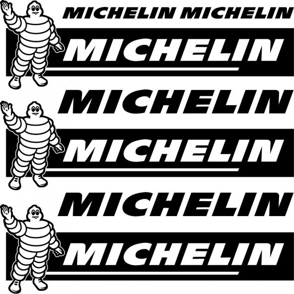 Sticker Masters Michelin Sponsor Set Sticker 2 ürün görseli