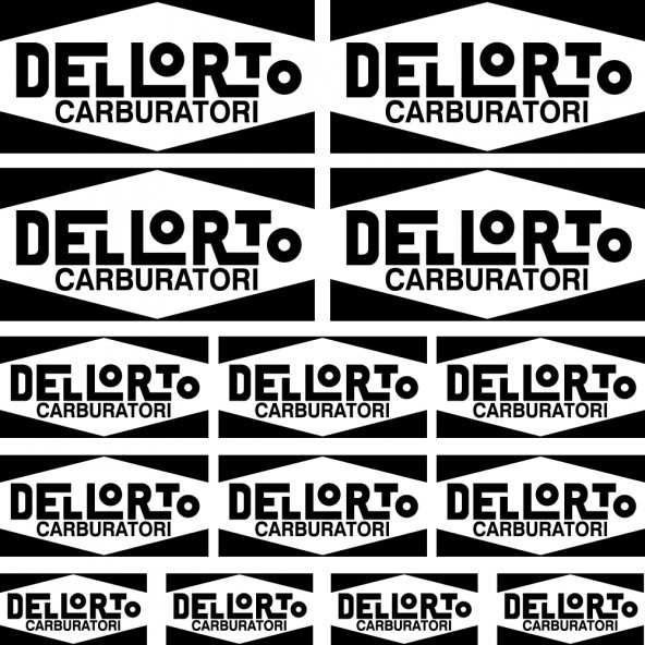 Sticker Masters Dellorto Sponsor Set Sticker - 1
