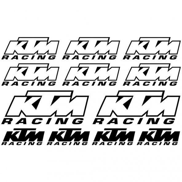 Sticker Masters Ktm Racing Sponsor Sticker Set