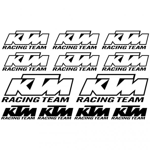 Sticker Masters Ktm Racing Sponsor Team Sticker Set 1