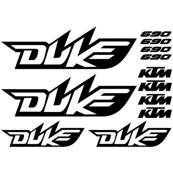 Sticker Masters Ktm 690 Duke Sticker Set