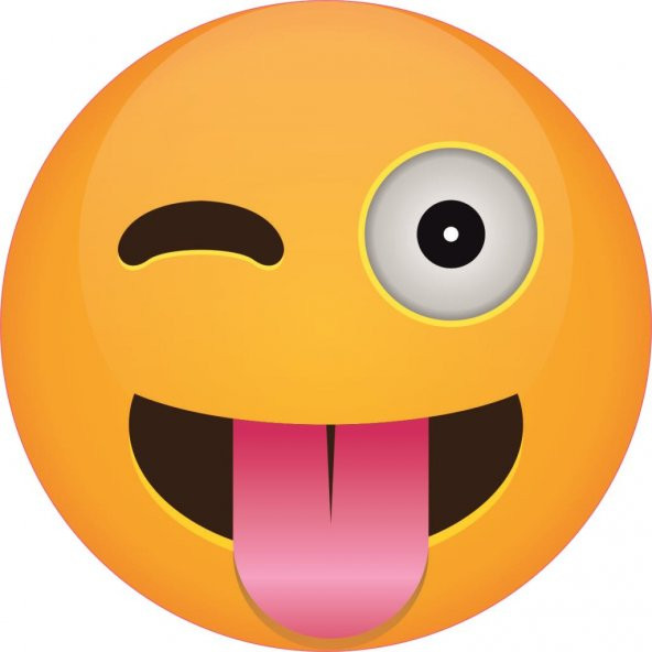 Sticker Masters Gülen Yüz Sticker ürün görseli